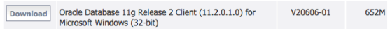 Download Oracle Client