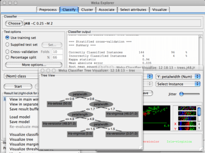 Pentaho - Weka Classify