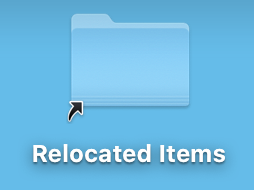 Relocated Items - Folder