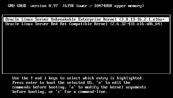 OEL - Unbreakable kernel