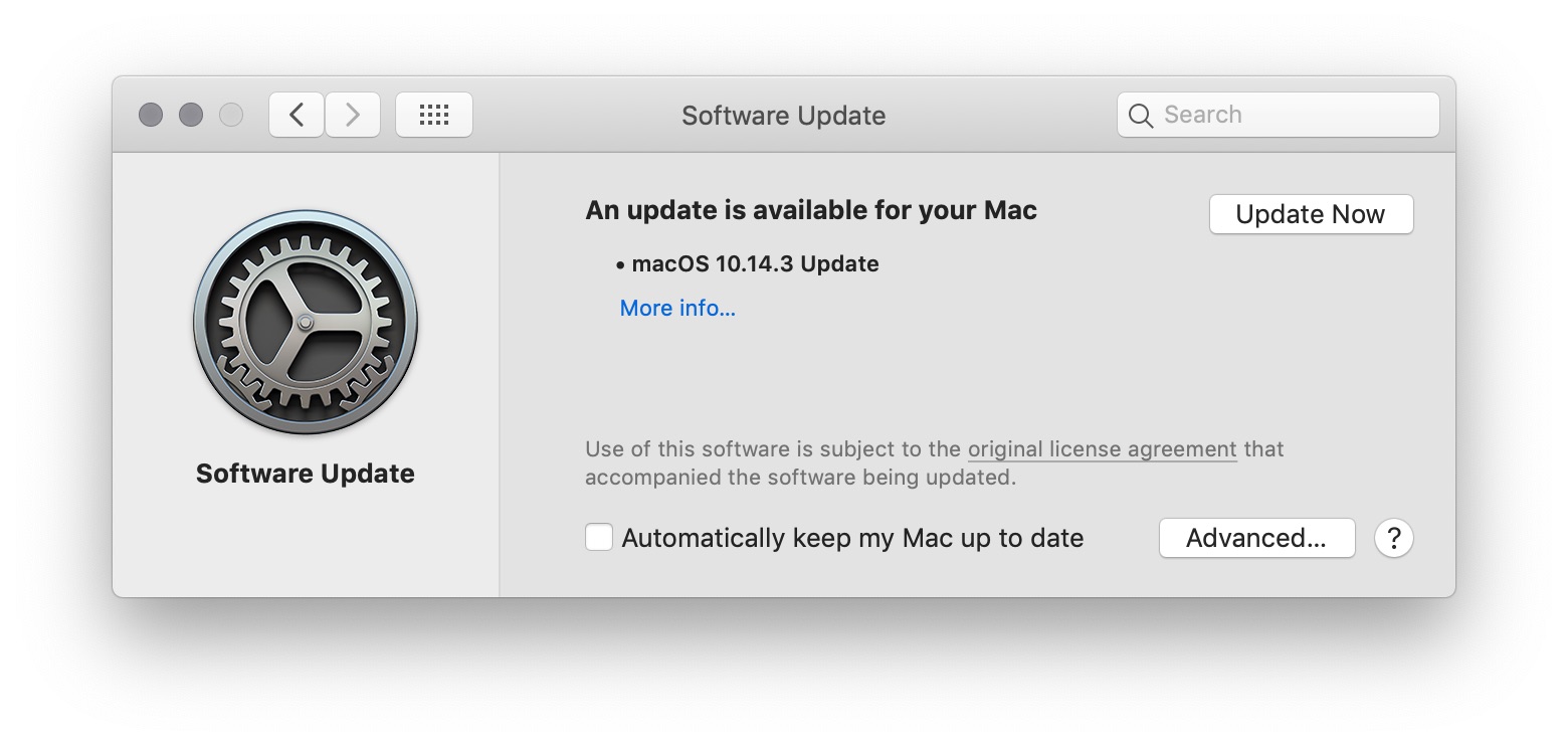 Security Update