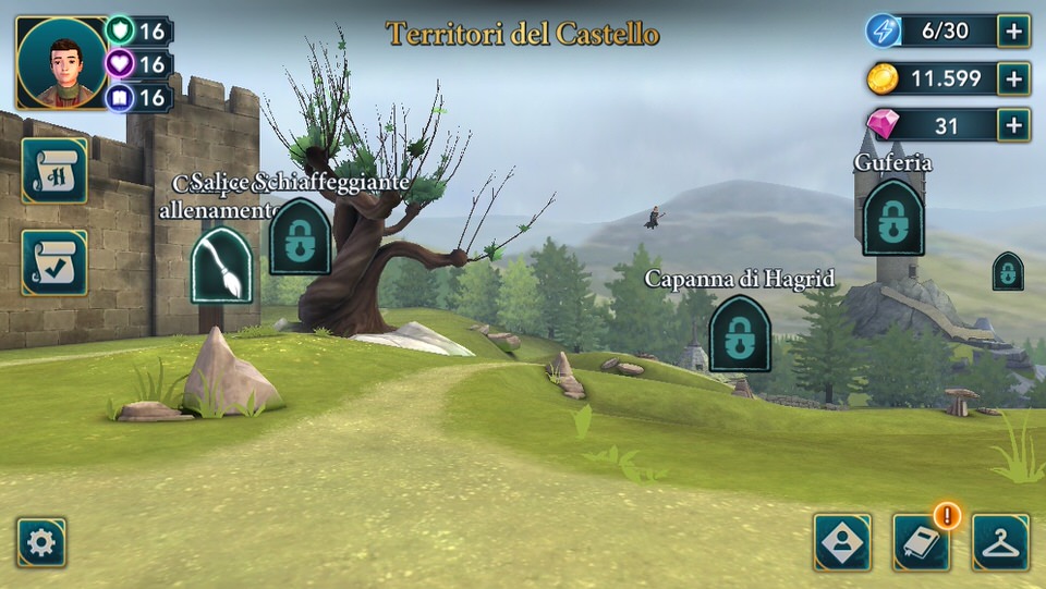 Hogwarts Mystery - Energy Spot - Territori: cane