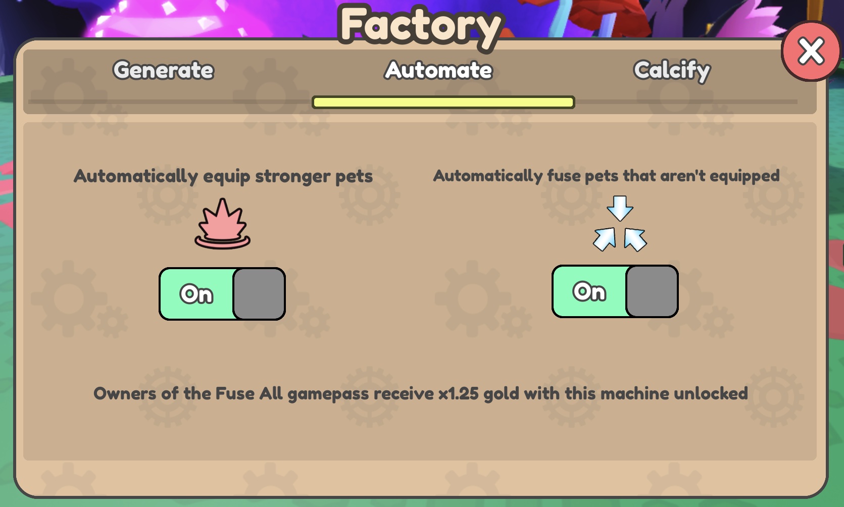 Collect All Pets - Factory